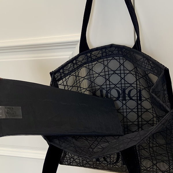 Dior/海外限定ノベルティ メッシュトートバッグ 新品未使用！DIOR ディオール メッシュ トートバッグ 正規
