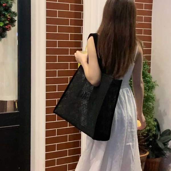 24h限定SALE！新品DIOR ディオール メッシュトートバッグ正規ノベルティ Dior/海外限定ノベルティ メッシュトートバッグ - メルカリ