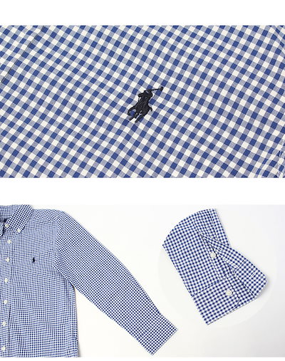 POLO RALPH LAUREN ギンガム コットン ポプリン シャツ ギンガム コットン ポプリン シャツ | ラルフ ローレン公式