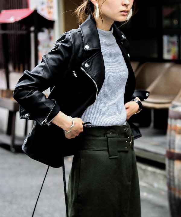 最終お値下げ☆美品☆ライダースジャケット レディース 黒☆IPSE sjxjz1469-03.jpg