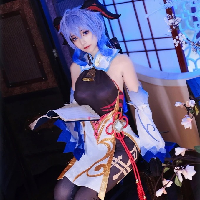 甘雨　カンウ　原神　コスプレ　衣