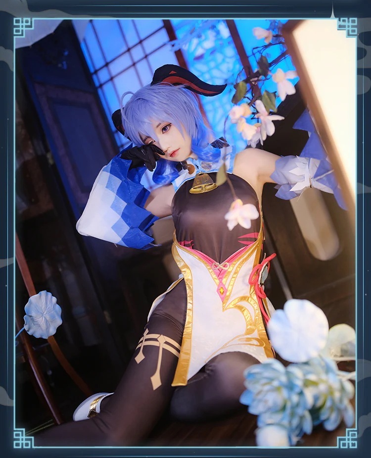 甘雨　カンウ　原神　コスプレ　衣