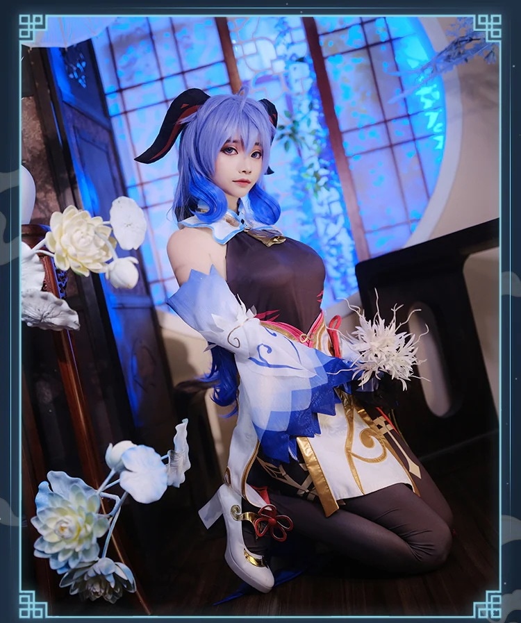 甘雨　カンウ　原神　コスプレ　衣