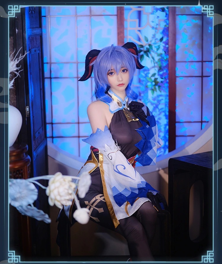 甘雨　カンウ　原神　コスプレ　衣