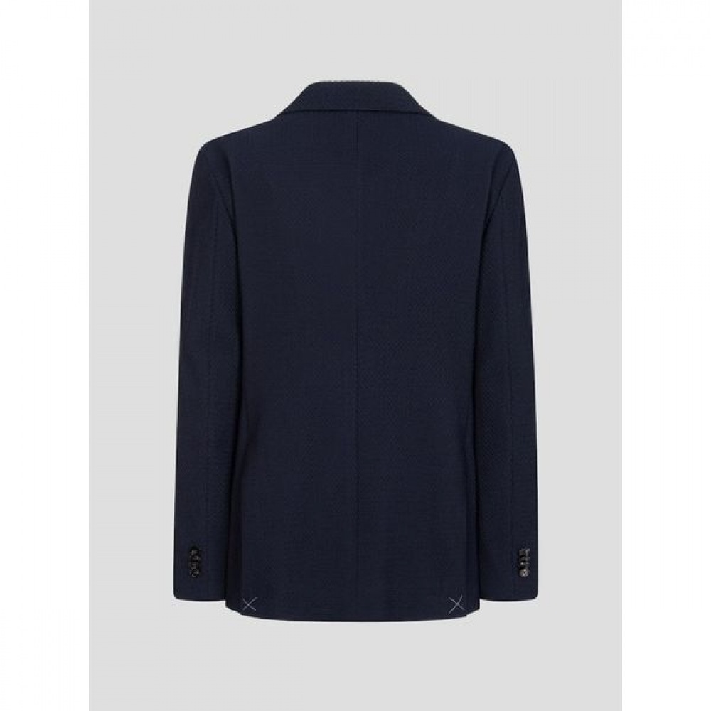 [ギャラクシーライフスタイル] 限定ジャージーテクスチャードジャケットネイビー（GC4111L02R）