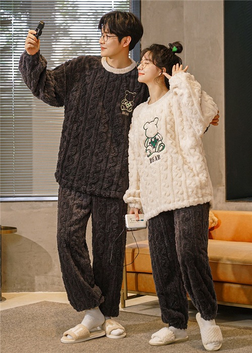 ルームウェア カップル ペア パジャマ 冬 結婚祝い ギフト セット プレゼント 友達 おしゃれ ルームウェア カップル ペア パジャマ 冬 結婚祝い ギフト セット プレゼント 友達 おしゃれ