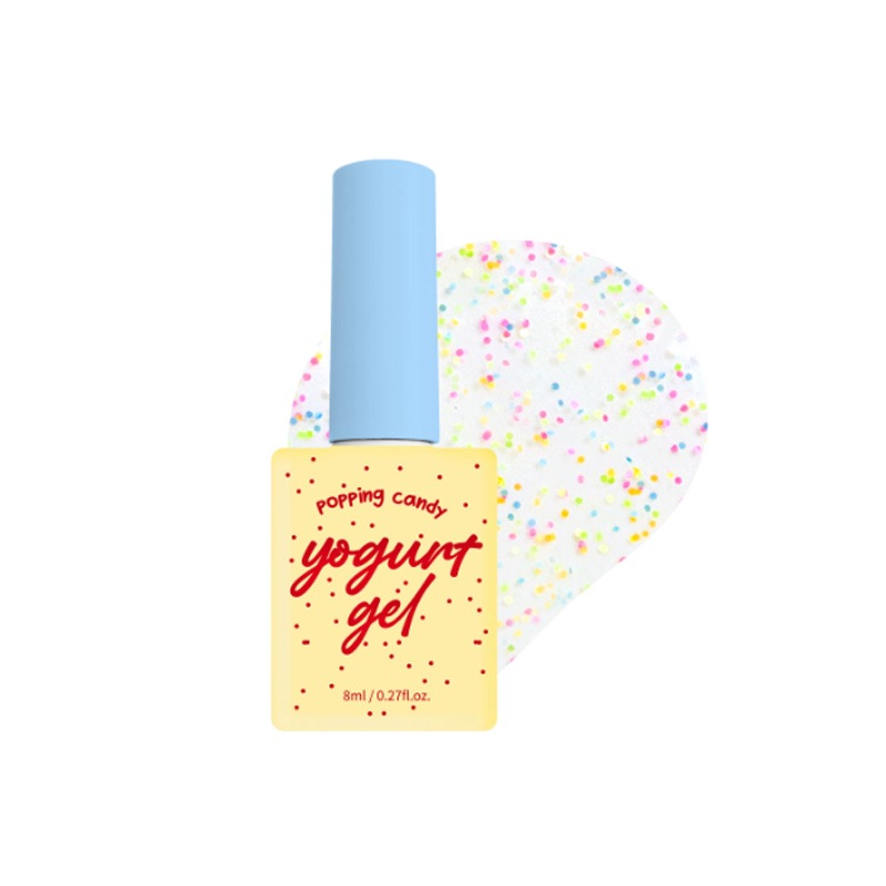 [YOGURTNAIL ] 【NEON PUDDING】パステルネオンシロップ＆トッピンググリッター [10色セット]