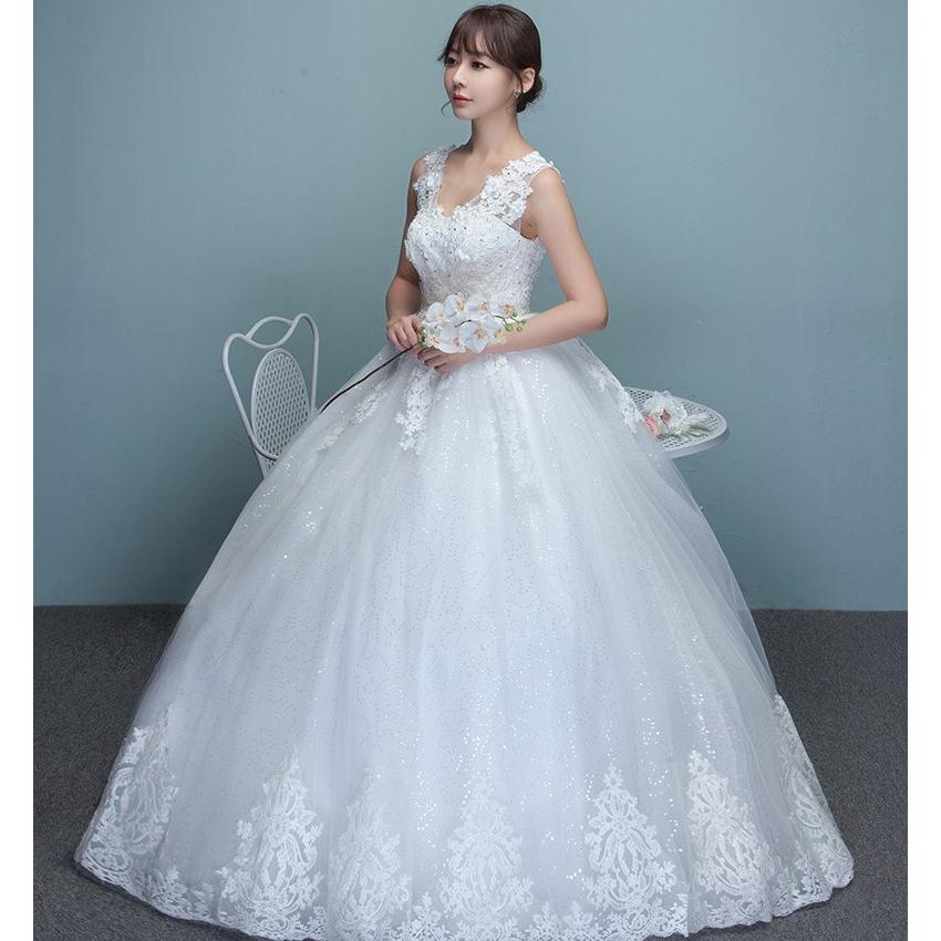 ウエディングドレス 安い 花嫁 二次会 ウェディングドレス プリンセス 結婚式 披露宴 ブライダル ロングドレス エンパイア マタニティドレス wedding dress