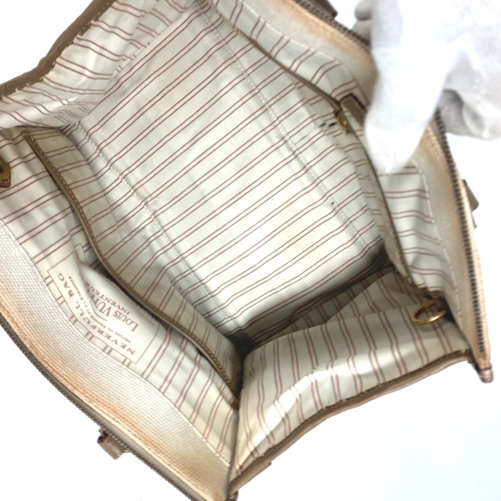 トートバッグ M48822 サック・ネヴァーフル30 トワル・トリアノン ハンドバッグ カバン キャンバス/レザー ベージュ トートバッグ M48822 サック・ネヴァーフル30 トワル・トリアノン ハンドバッグ カバン キャンバス/レザー ベージュ