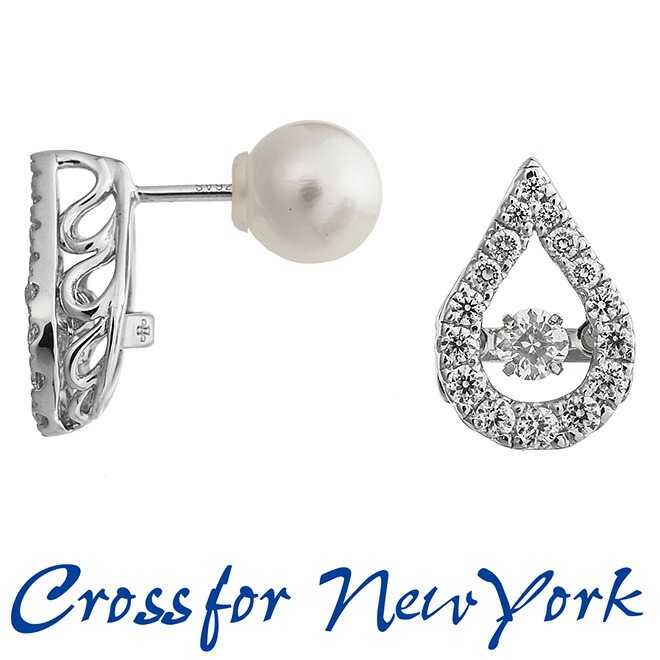 ダンシングストーン ピアス アクセサリー レディース クロスフォー シンプル おしゃれ シルバー 誕生日 プレゼント Crossfor New ダンシングストーン ピアス アクセサリー レディース クロスフォー シンプル おしゃれ シルバー 誕生日 プレゼント Crossfor New