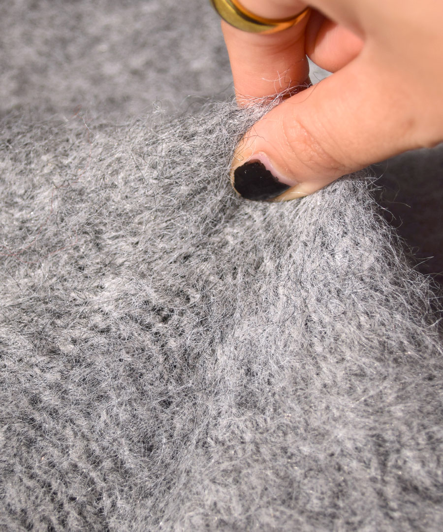 ニット レディース / トップス ニットウェア セーター シャギー 長袖 丸首 クルーネック 手洗い 大きいサイズ 春 MIMIMEMETE(ミミメメット):シャギーニット クルーネックプルオーバー ニット レディース / トップス ニットウェア セーター シャギー 長袖 丸首 クルーネック 手洗い 大きいサイズ 春 MIMIMEMETE(ミミメメット):シャギーニット クルーネックプルオーバー