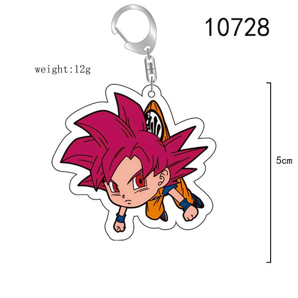 Qoo10] アニメドラゴンボール悟空周辺透明アクリル