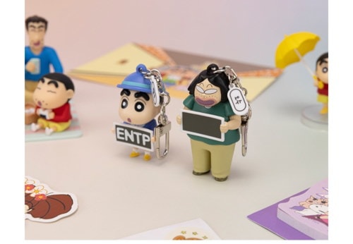 Qoo10] クレヨンしんちゃん MBTI キーリング