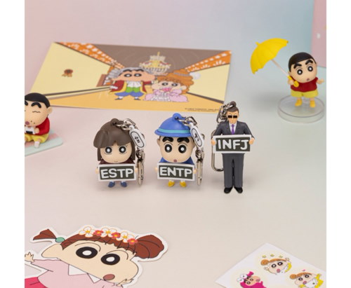 クレヨンしんちゃん 韓国限定 MBTI ふたば幼稚園ランドセルキーリング