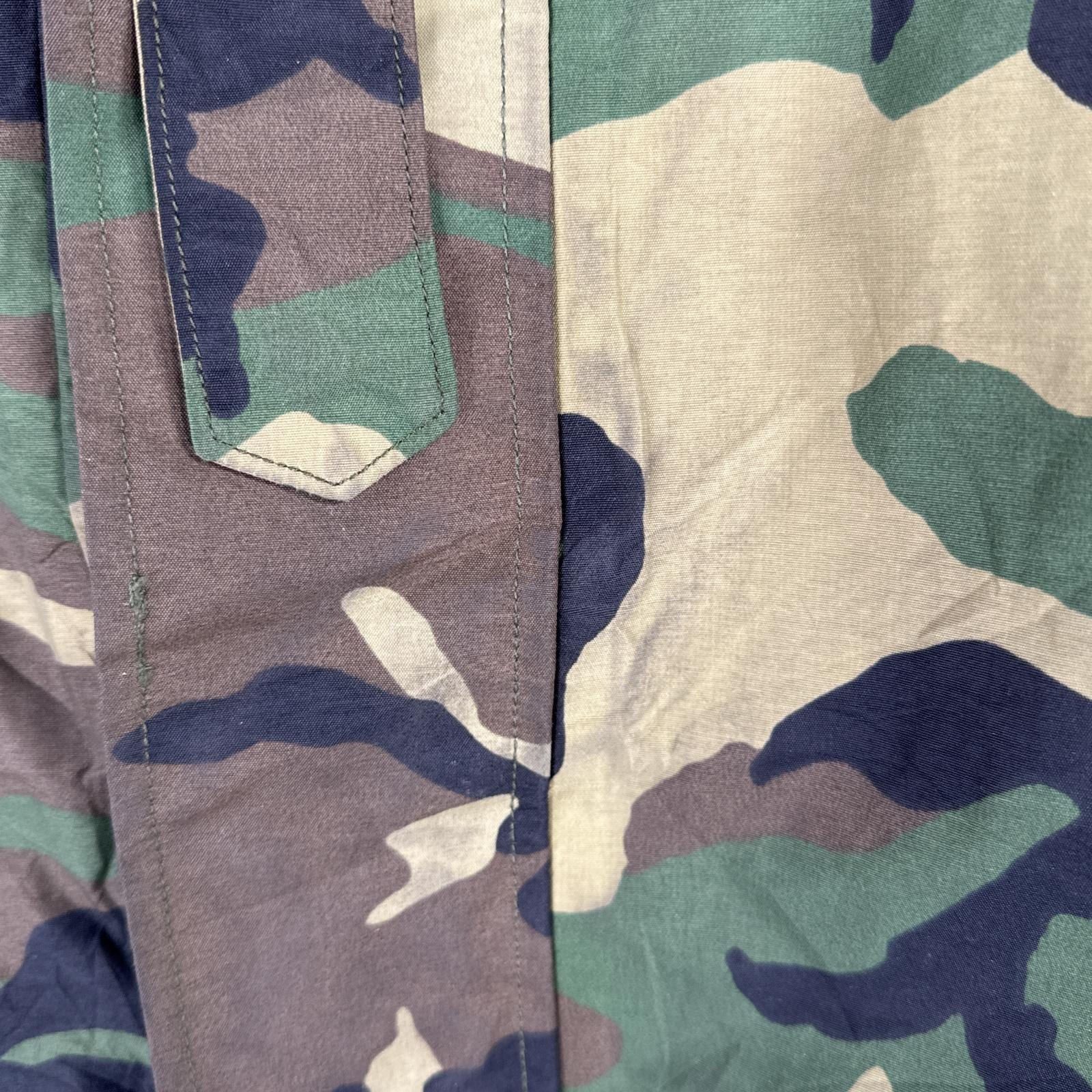 古着 ミリタリージャケット ECWCS GORE-TEX ウッドランドカモ ゴアテックスパーカー 米軍 実物 カモフラ 迷彩 large long メンズ