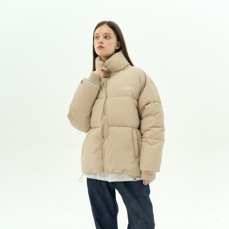 NASTY PALM NYPM プッパーショートパディングジャケットベージュ NASTY PALM NYPM プッパーショートパディングジャケットベージュ