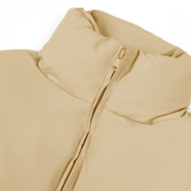 NASTY PALM NYPM プッパーショートパディングジャケットベージュ NASTY PALM NYPM プッパーショートパディングジャケットベージュ