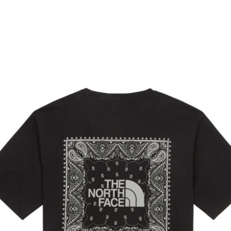 ノースフェイス メンズ バンダナ S/S R/TEE MNT7UR13A-BLK