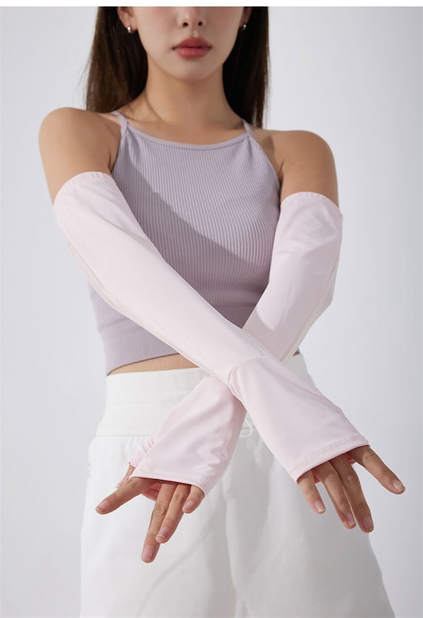 9★アームカバー 接触冷感 UVカット 手袋 レディース 日焼け止め 楽天市場】【UV冷感】アームカバー UPF50＋ UVカット レディース uv