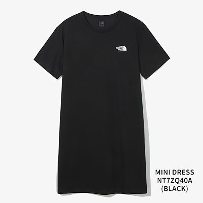 【THE NORTH FACE】 ノースフェイス ワンピース size:S 黒 THE NORTH FACE 25-26 秋冬 新作 ザ・ノース・フェイス ショート