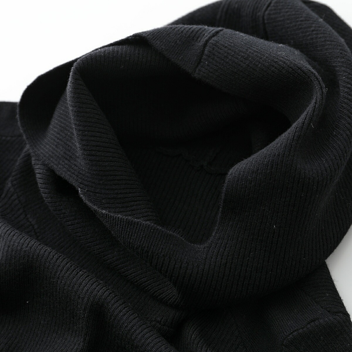 ANTHOM アントム フーディ リブニット A26517 レディース ウール混 タートルネック セーター タイト 12 ANTHOM アントム フーディ リブニット A26517 レディース ウール混 タートルネック セーター タイト 12