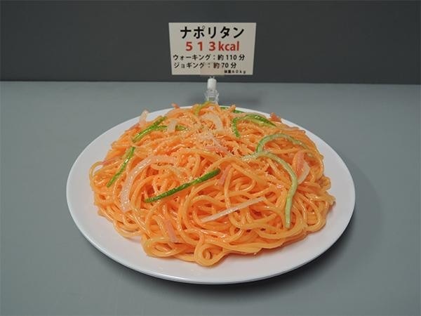 日本職人が作る 食品サンプル カロリー表示付き ナポリタン IP-550