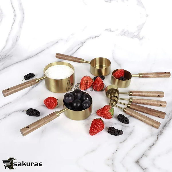 Qoo10] 入荷8pcs 計量カップ 計量スプーン