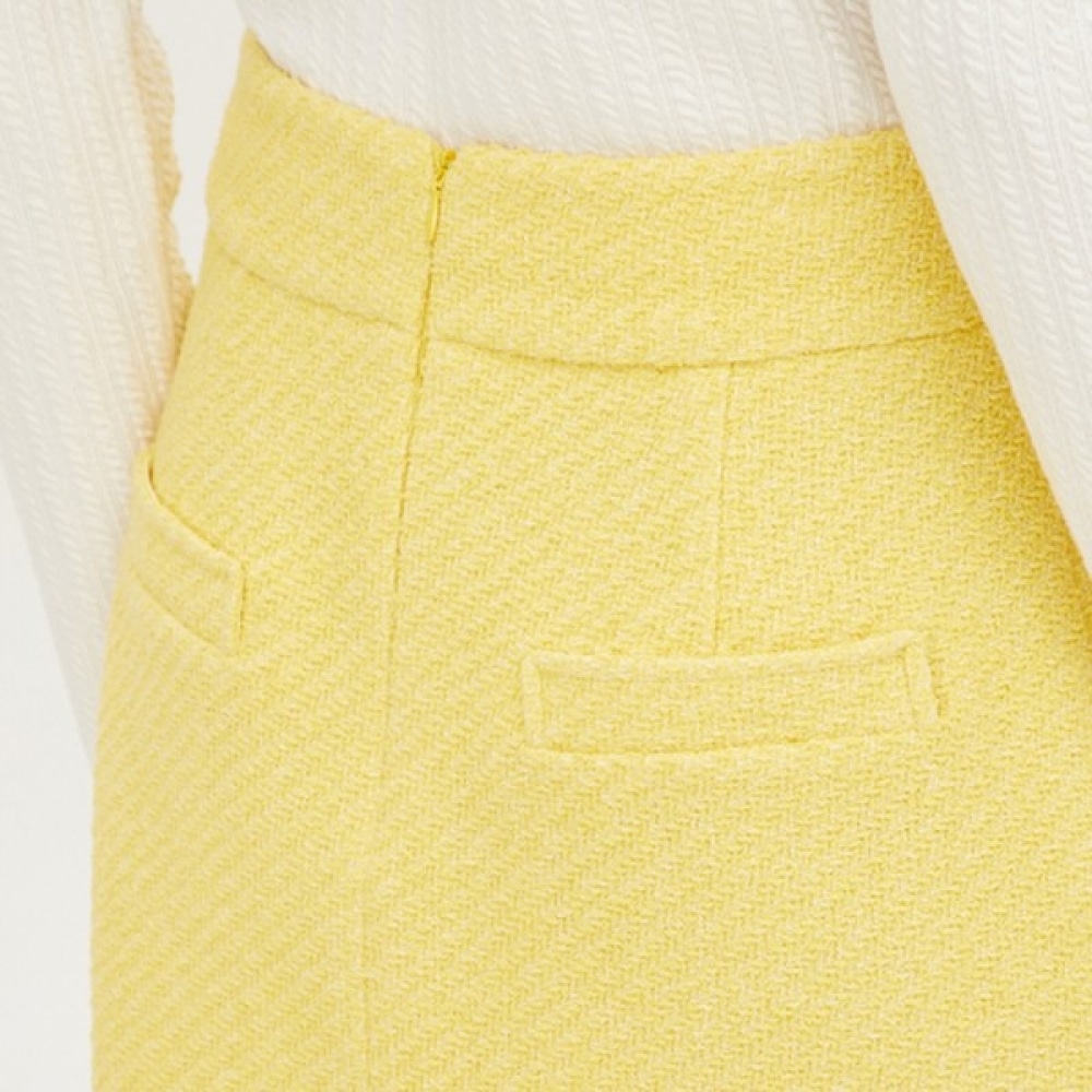 (シスレー) シスレーリースツイードミニスカート SASK11311_YE