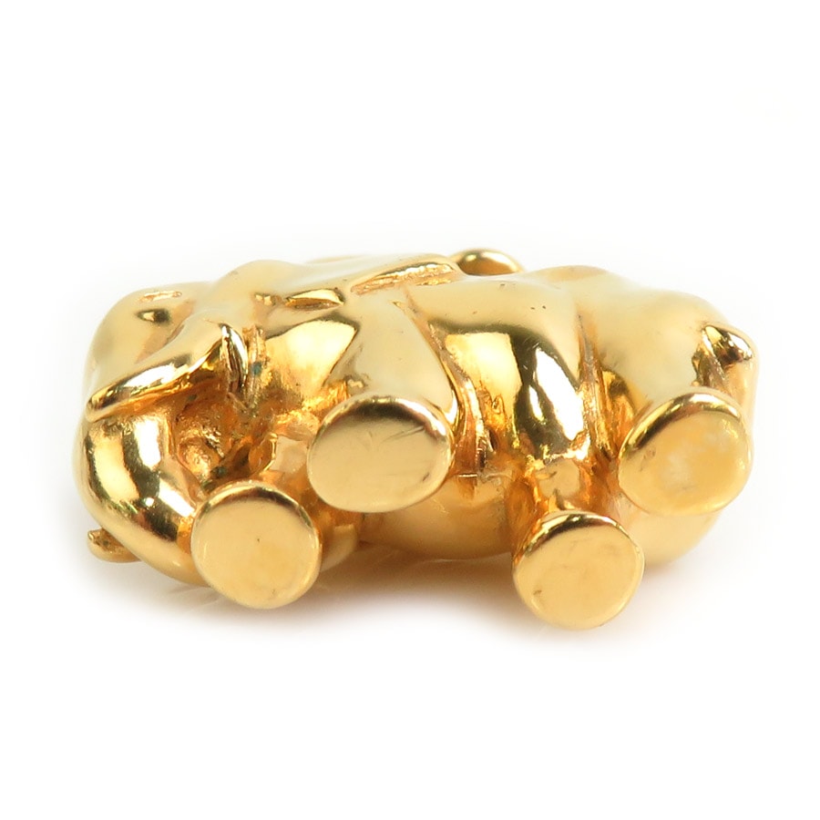 エルメス HERMES カデナ チャーム アニマルモチーフ ゾウ メタル ゴールド レディース e60666g エルメス HERMES カデナ チャーム アニマルモチーフ ゾウ メタル ゴールド レディース e60666g