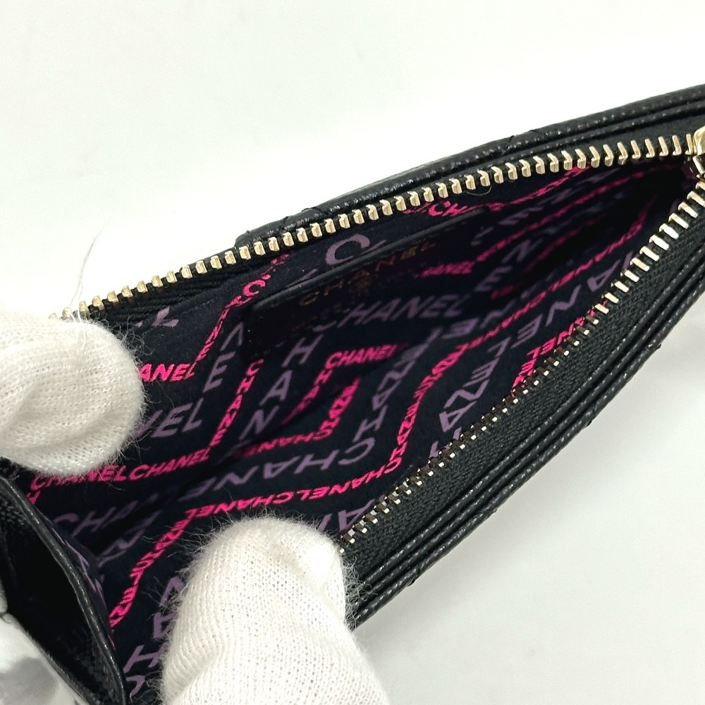 コインケース AP4257 ココマーク フラグメントケース マトラッセ カードケース キャビアスキン ブラック コインケース AP4257 ココマーク フラグメントケース マトラッセ カードケース キャビアスキン ブラック