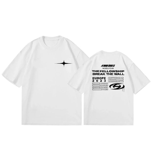 ATEEZ 直筆サイン入りTシャツ Qoo10] 【期間限定 ギフトプログラム】ATEEZ