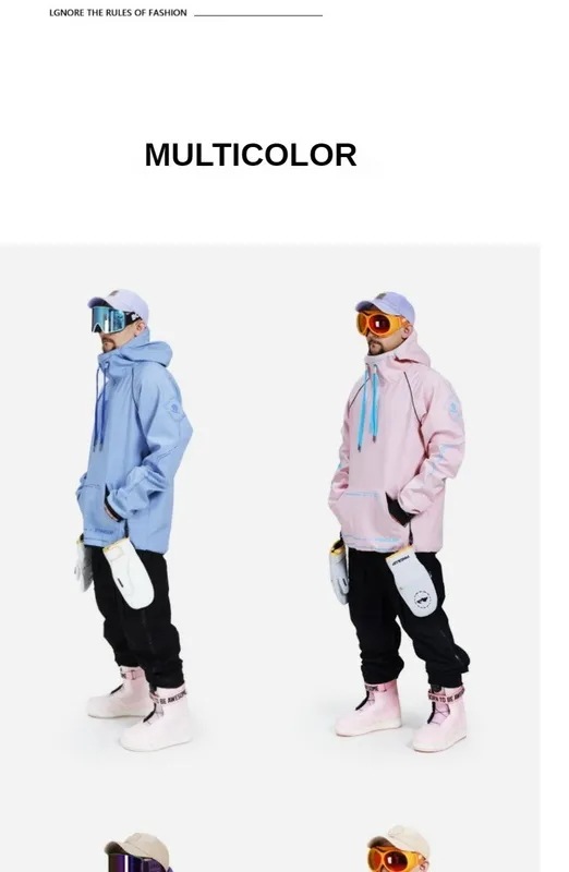 Pingup-スキージャケット,スノーボードパンツ,冬用,防風,防水,アウトドアスポーツ用