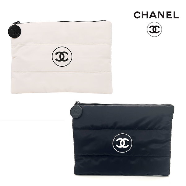 CHANEL - CHANEL ノベルティ ソフトクッションポーチ 手提げ付き