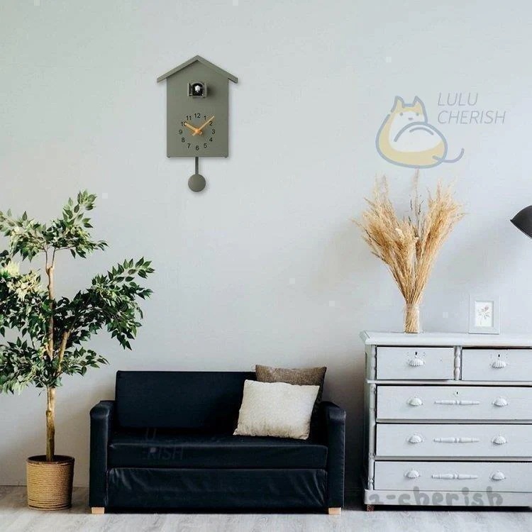 鳩時計 掛け時計 置き時計 2 振り子時計 アナログ リビング かわいい 北欧 ハト時計 壁掛け カッコウ時計 カッコー時計 ぽっぽ時計 からくり時計