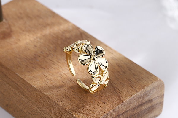 Qoo10] BTS テテ 指輪 リング V 着用モチ