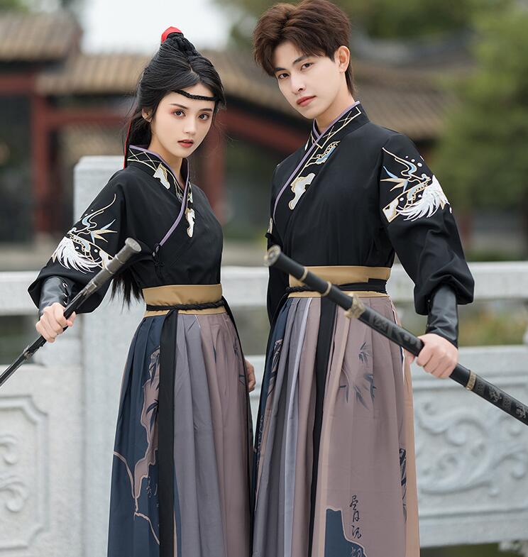 漢服 チャイナ服 中華コスプレ衣装 華流 ハロウィン衣装 メンズ レディース 大人 中国古代服装 中華服 交差襟ブラウス 袴風スカート エスニック タンチョウ刺繍 プリント 中国 古代 時代劇 コスチ 漢服 チャイナ服 中華コスプレ衣装 華流 ハロウィン衣装 メンズ レディース 大人 中国古代服装 中華服 交差襟ブラウス 袴風スカート エスニック タンチョウ刺繍 プリント 中国 古代 時代劇 コスチ