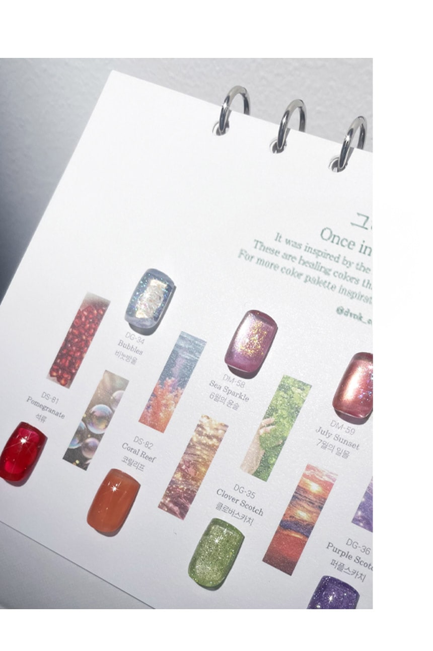 [DVOK] 【Once in a Summer 3】 10色 セット/ あの夏3 / シロップ質感×グリッター×マグネットジェル