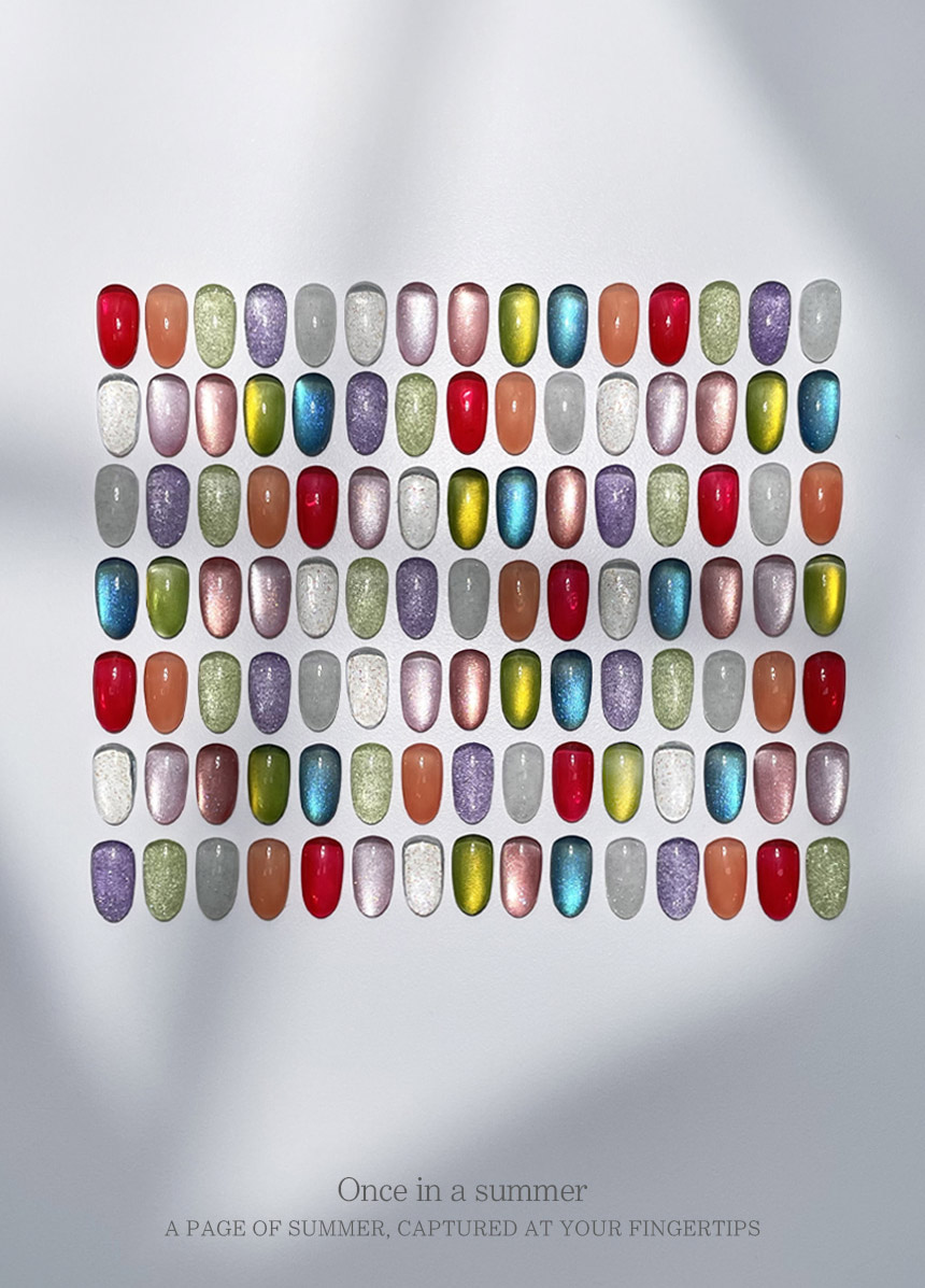 [DVOK] 【Once in a Summer 3】 10色 セット/ あの夏3 / シロップ質感×グリッター×マグネットジェル