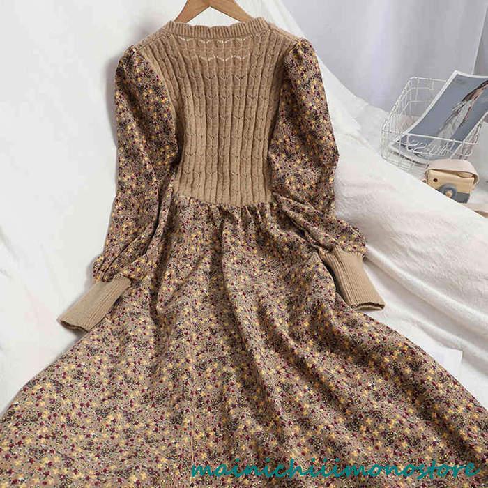 ワンピース 秋 冬 花柄 ニットワンピース 秋冬 長袖 コーデュロイ フレア ロング丈 ワンピース ワンピ 大きいサイズ おしゃれ 着やせ ニット切り替え ワンピース 秋 冬 花柄 ニットワンピース 秋冬 長袖 コーデュロイ フレア ロング丈 ワンピース ワンピ 大きいサイズ おしゃれ 着やせ ニット切り替え