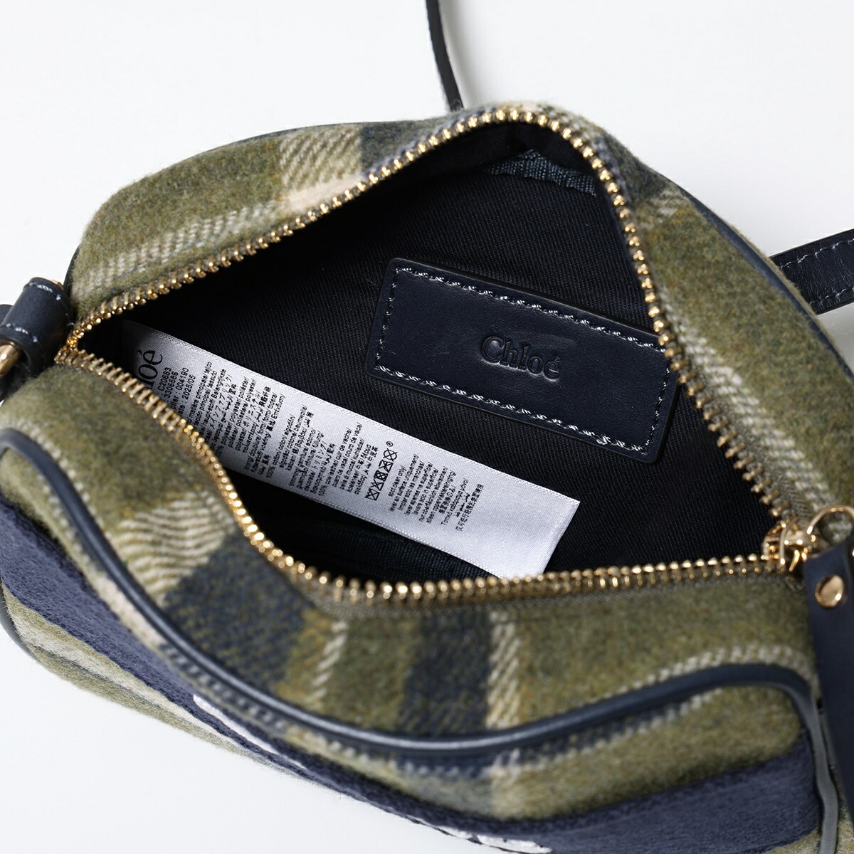 Chloe Kids クロエ キッズ ショルダーバッグ C20683 レディース ガールズ チェック フェルト フロッキー ミニバッグ ロゴ Z67/CARREAUX Chloe Kids クロエ キッズ ショルダーバッグ C20683 レディース ガールズ チェック フェルト フロッキー ミニバッグ ロゴ Z67/CARREAUX