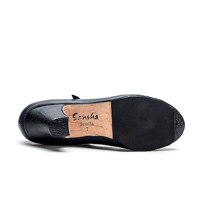 Qoo10] Sansha フラメンコシューズ 釘あり 牛革 豚革 : シューズ