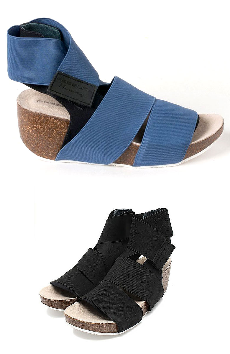 レディース サンダル LYCRA BLACK EL.JEANS ウィメンズ フェスーラ コルクソール バンド サンダル WMNS FESSURA CORK BAND 送料無料