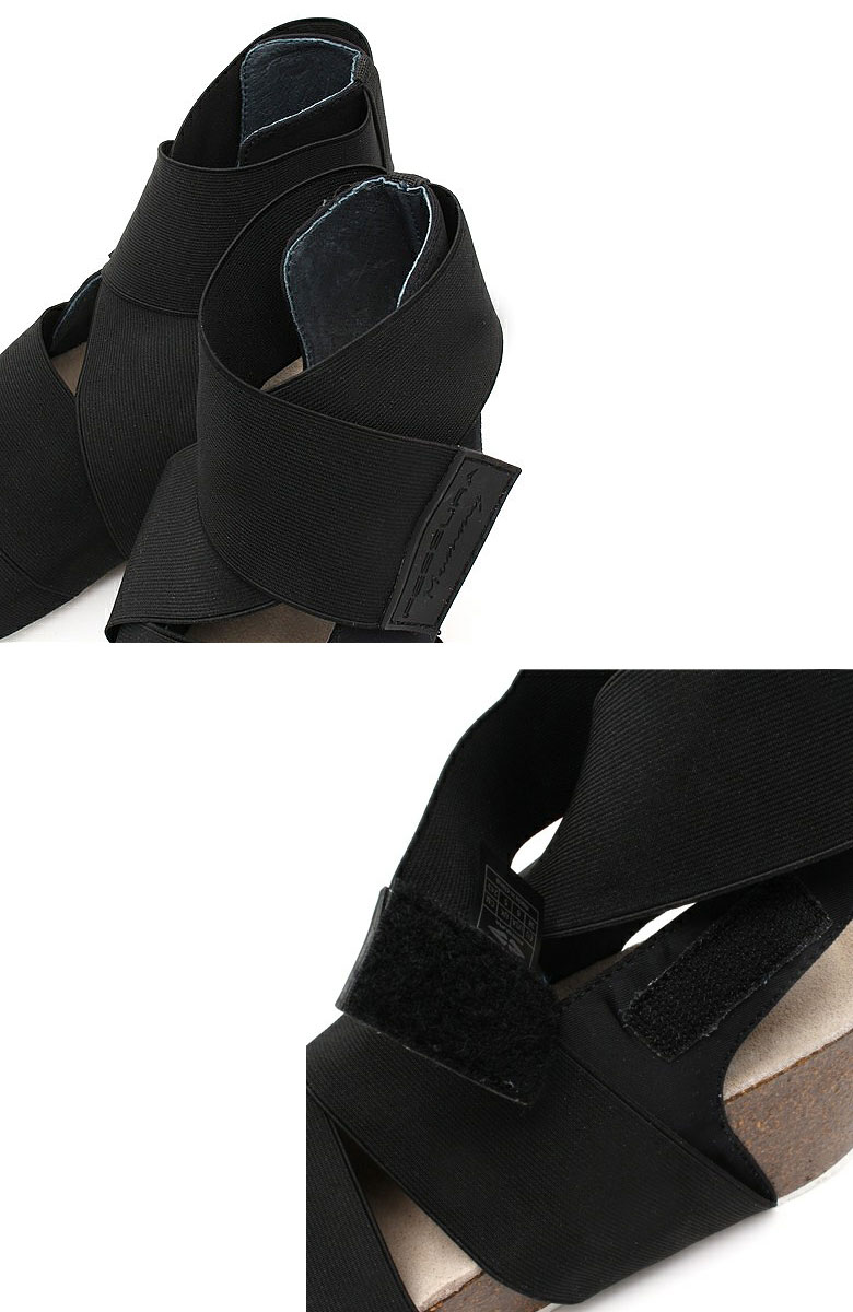 レディース サンダル LYCRA BLACK EL.JEANS ウィメンズ フェスーラ コルクソール バンド サンダル WMNS FESSURA CORK BAND 送料無料