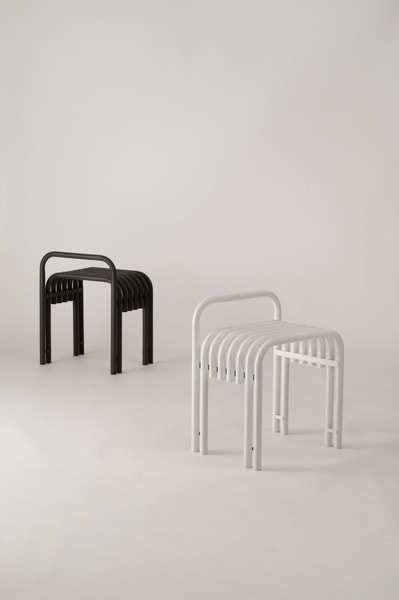 スツール PC-17DGY PC-17WH チェア チェアー 椅子 イス おしゃれ 腰掛け スチール サイドテーブル ナイトテーブル 花台 フラワースタンド ディスプレイ インテリア シンプル モダン