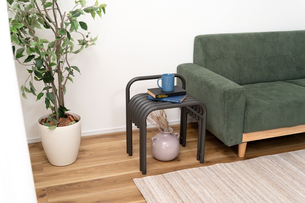 スツール PC-17DGY PC-17WH チェア チェアー 椅子 イス おしゃれ 腰掛け スチール サイドテーブル ナイトテーブル 花台 フラワースタンド ディスプレイ インテリア シンプル モダン