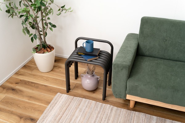 スツール PC-17DGY PC-17WH チェア チェアー 椅子 イス おしゃれ 腰掛け スチール サイドテーブル ナイトテーブル 花台 フラワースタンド ディスプレイ インテリア シンプル モダン