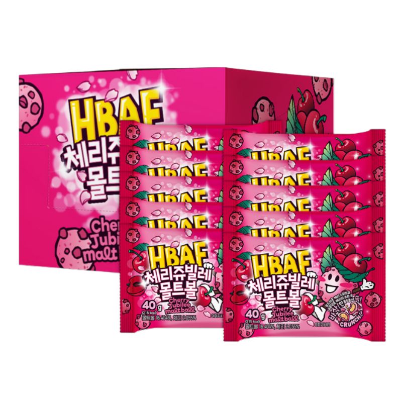 [韓国の人気お菓子] モルトボール お菓子 40g × 10個 / チョコボール