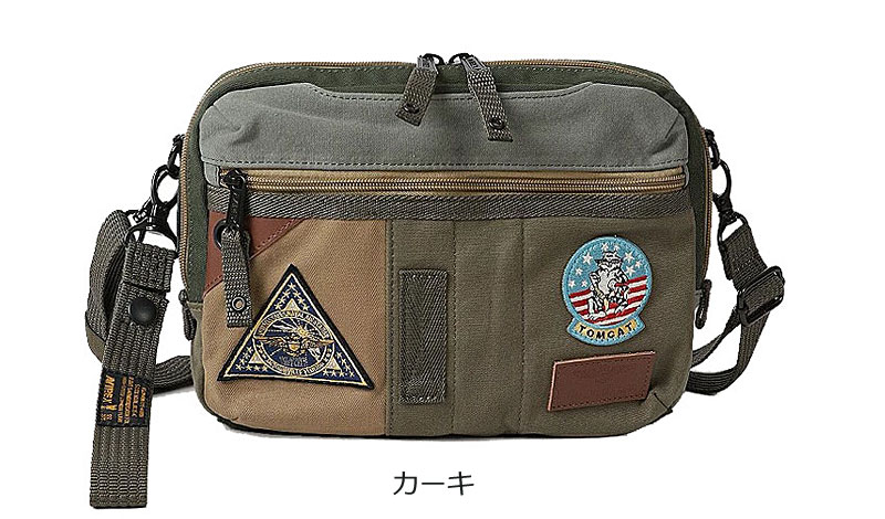 2WAY ショルダーバッグ ポーチ TOP GUN3 トップガン3 avx3521n