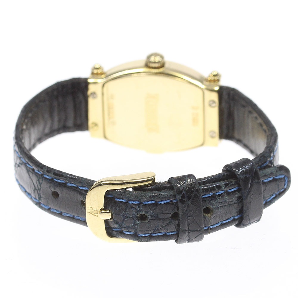 オーデマピゲ AUDEMARS PIGUET カーネギー K18YG ダイヤベゼル クォーツ レディース _813254【中古】