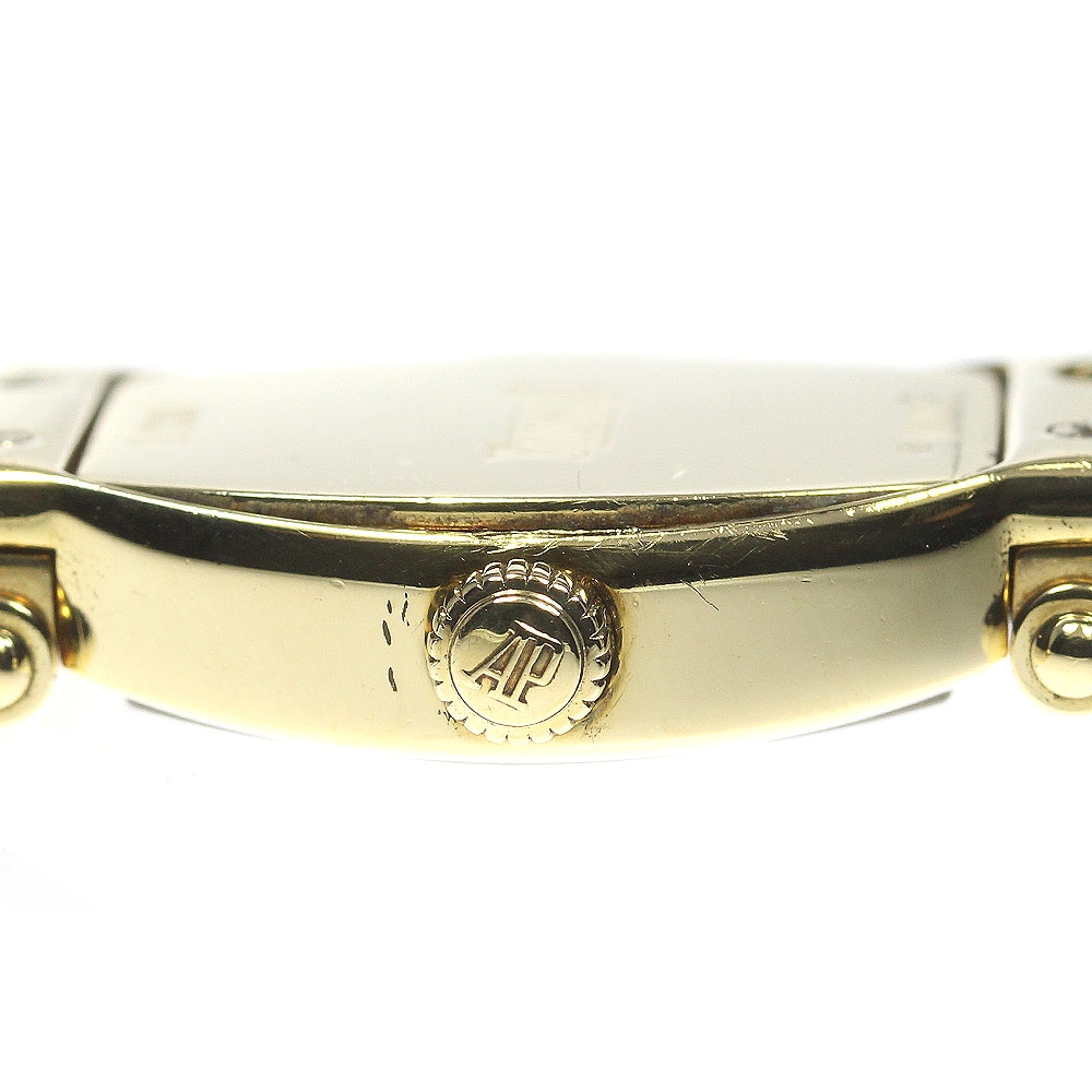 オーデマピゲ AUDEMARS PIGUET カーネギー K18YG ダイヤベゼル クォーツ レディース _813254【中古】